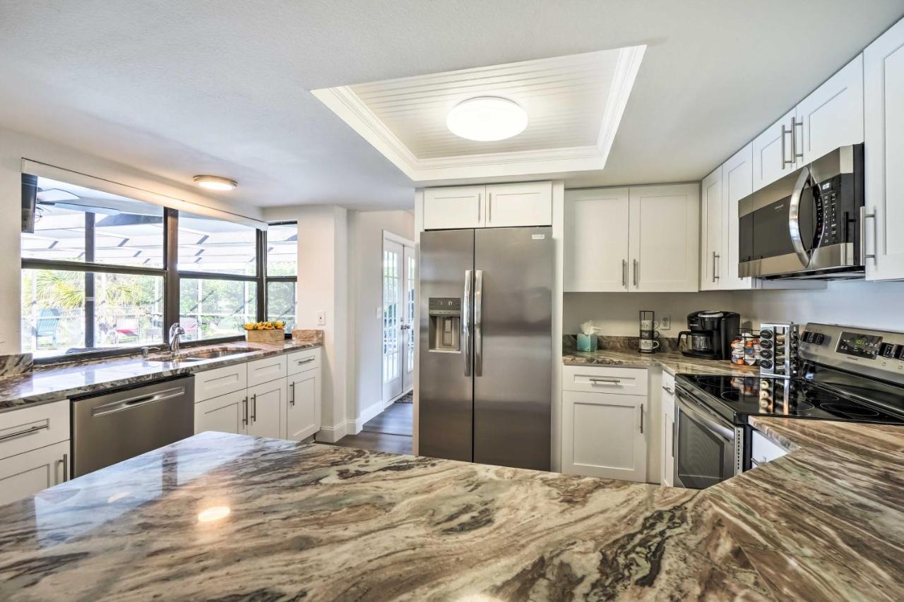 Waterfront Port Richey House With Heated Pool! Villa Dış mekan fotoğraf